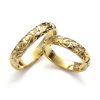結婚指輪 ゴールドリング バレル 幅4mm